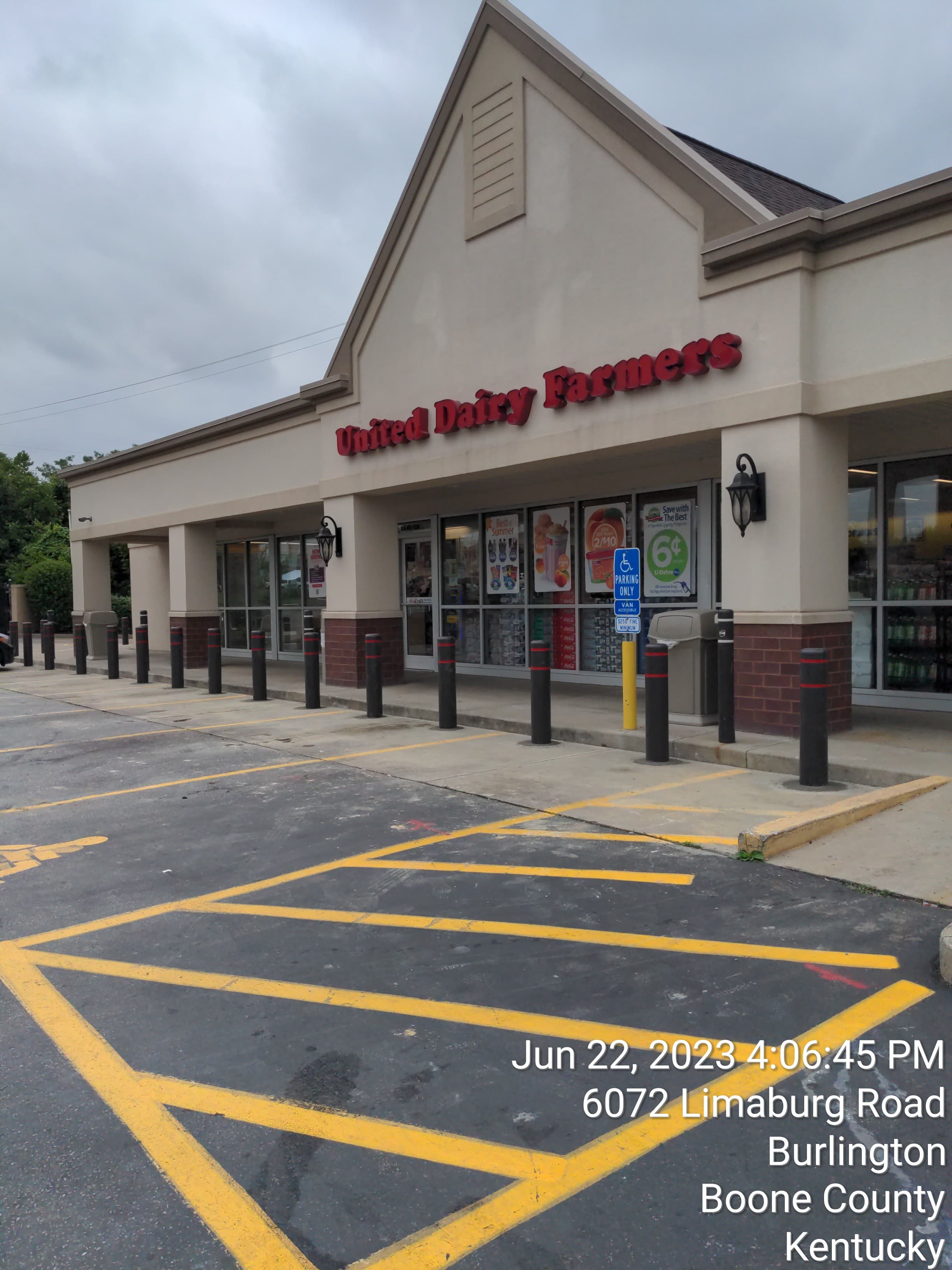 United Dairy Farmers: Bollard Installation